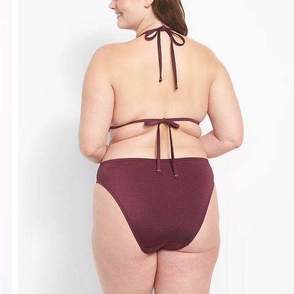 Cacique by Lane Bryant’s One-Piece No-Wire String Bikini 👙 - Picture 2 of 7